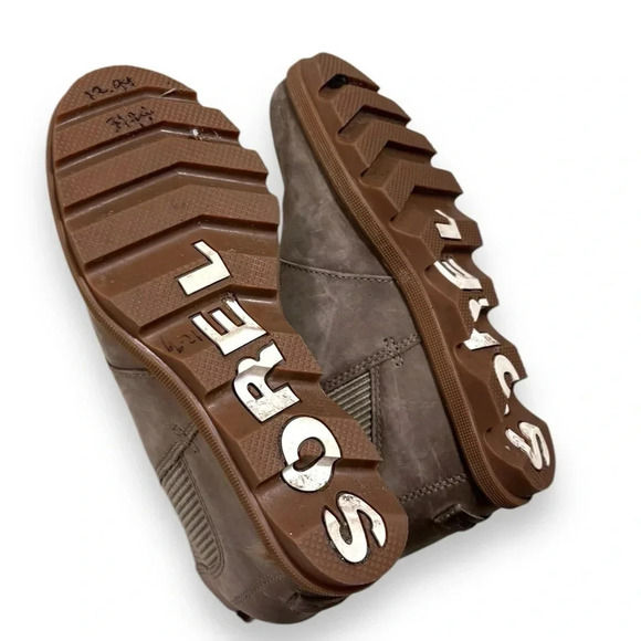 Sorel Joan of Arctic Wedge II Leather Chelsea Boot Size 7.5 - Picture 9 of 10